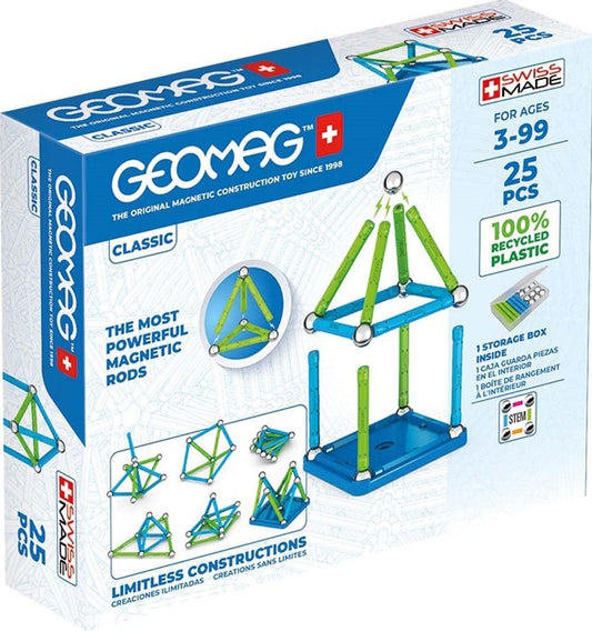 Geomag - Classic Green Line 25 pcs - Playlaan