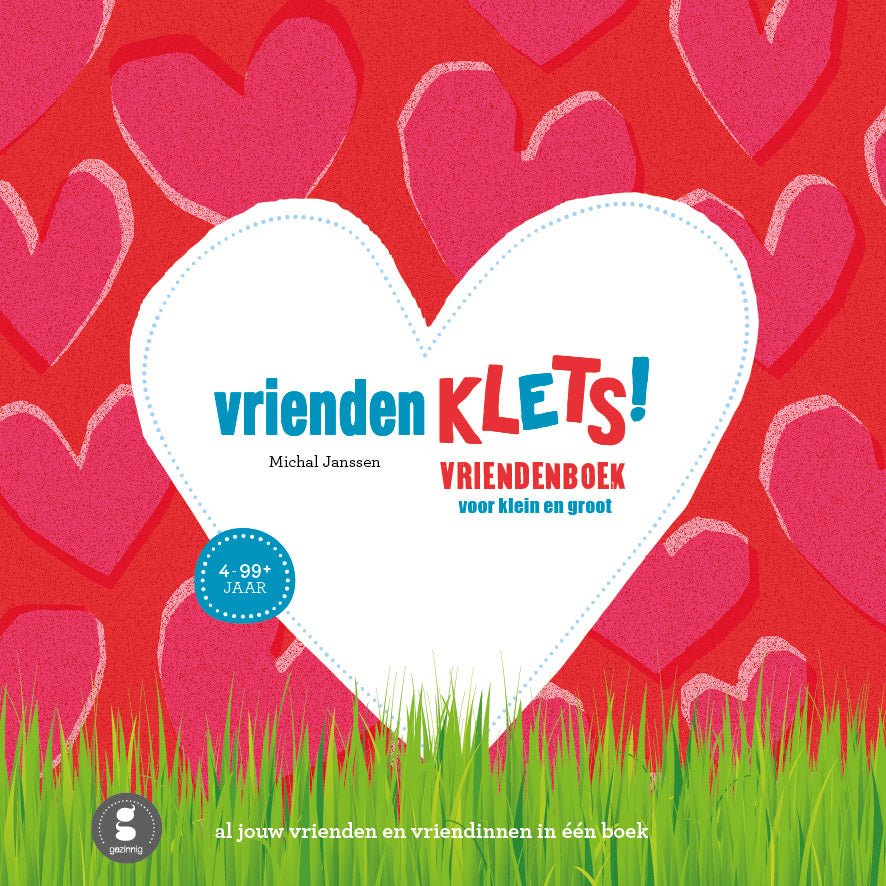 Gezinnig - Vriendenklets Rode Cover - Playlaan