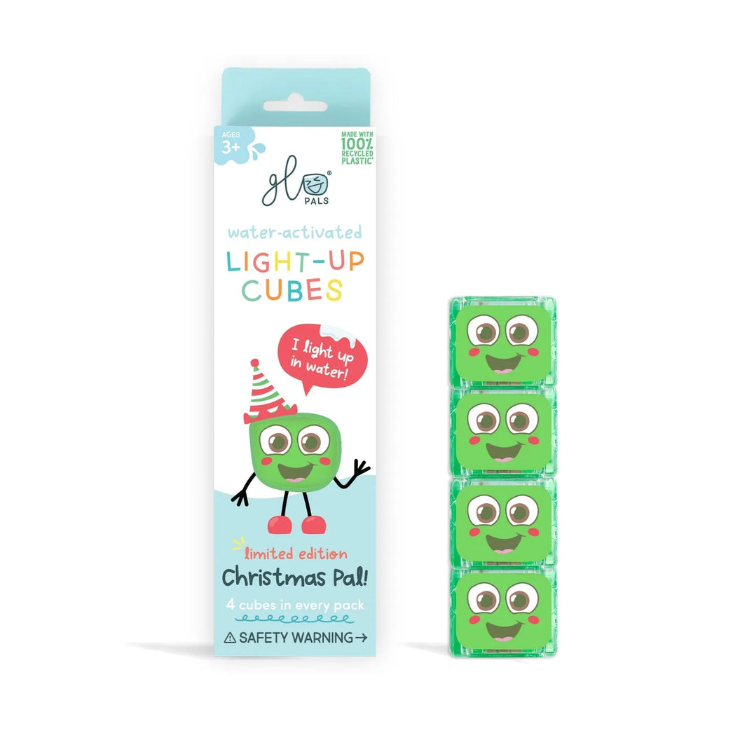 Glo Pals - Glo Gals Light Up Cubes 4st - Kerst - Playlaan