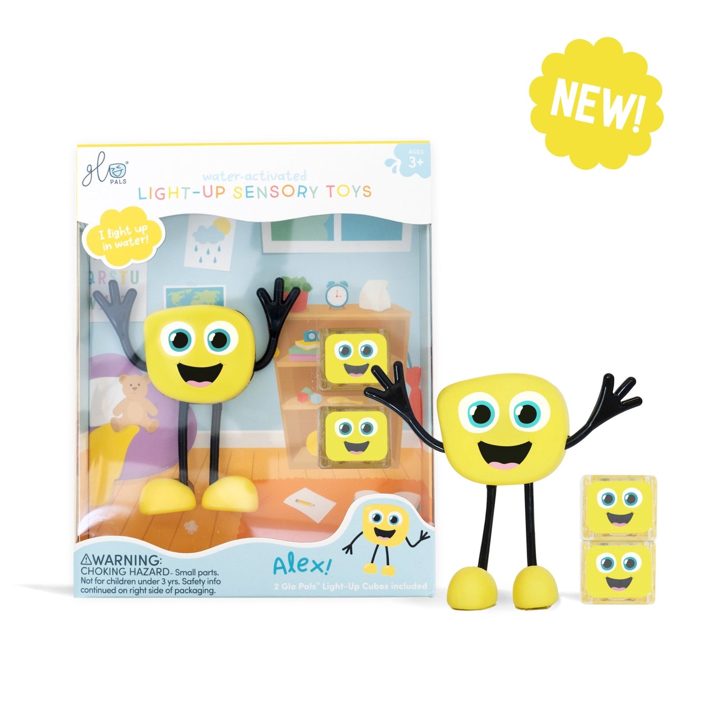 Glo Pals - Glo Pals Light Up Character - Alex - Playlaan