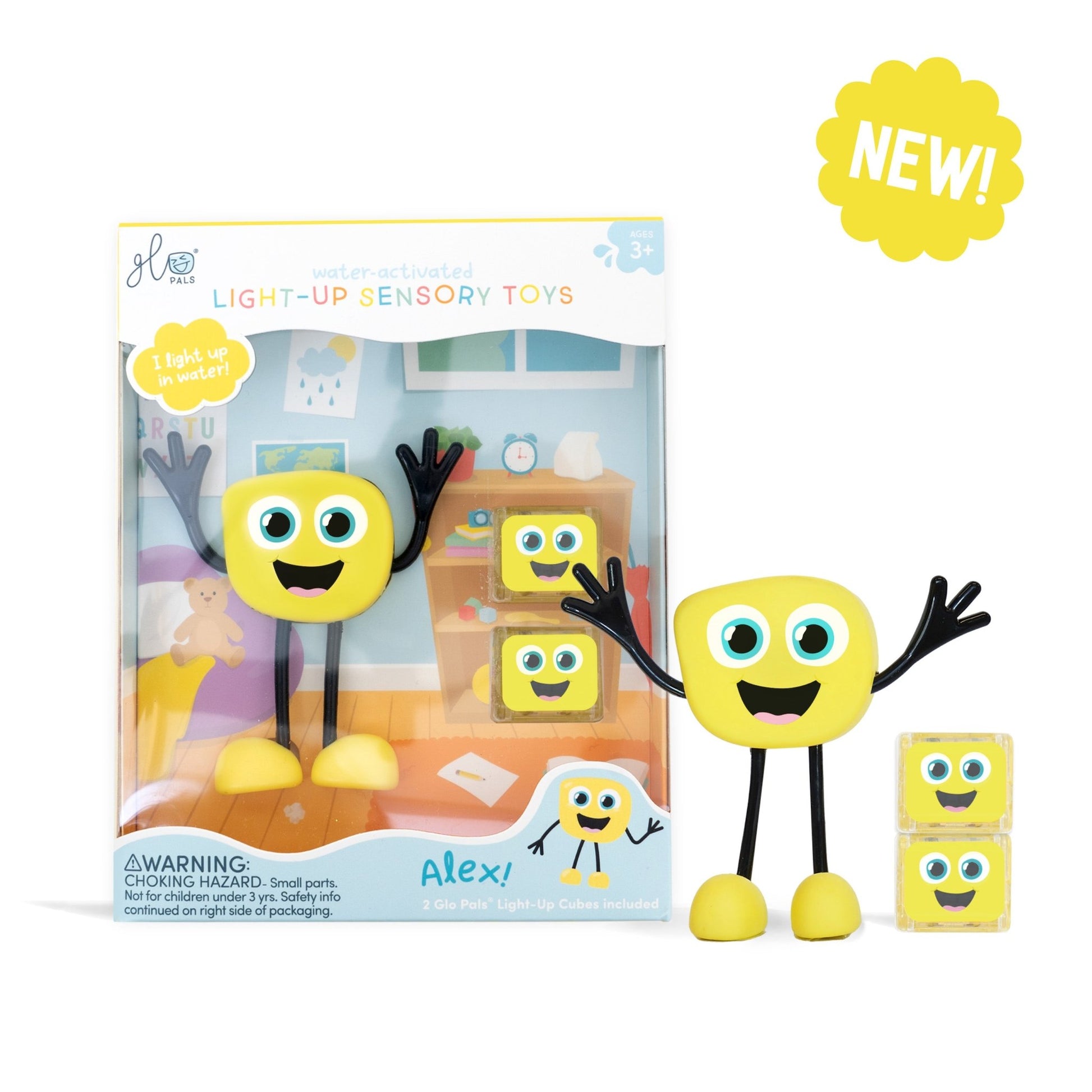 Glo Pals - Glo Pals Light Up Character - Alex - Playlaan