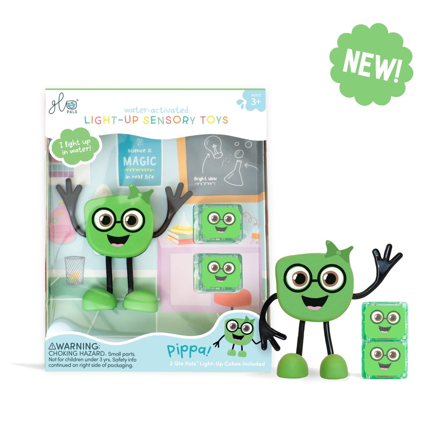 Glo Pals - Glo Pals Light Up Character - Pippa - Playlaan