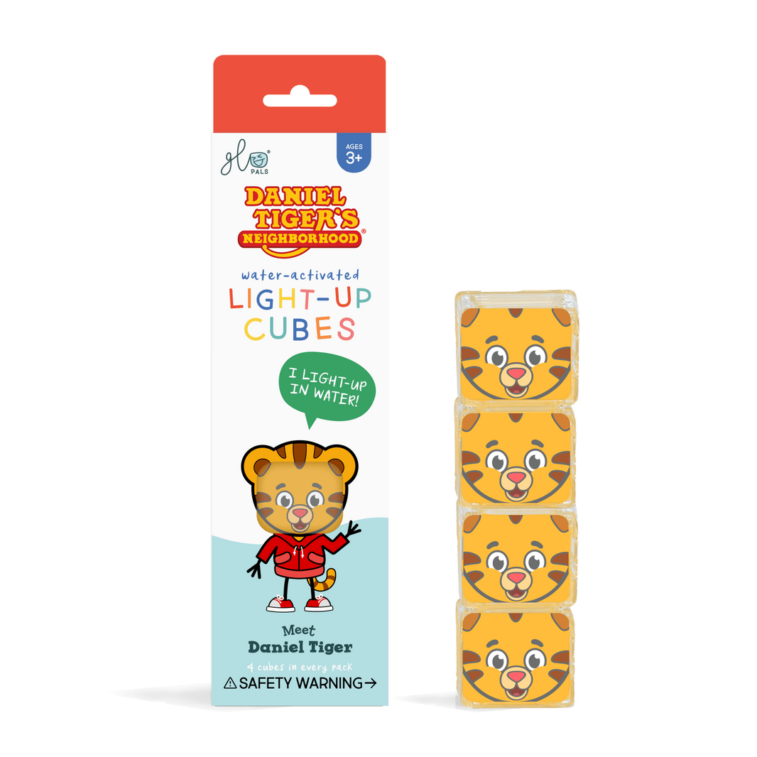 Glo Pals - Glo Pals Light Up Cubes 4st - Daniel Tijger - Playlaan