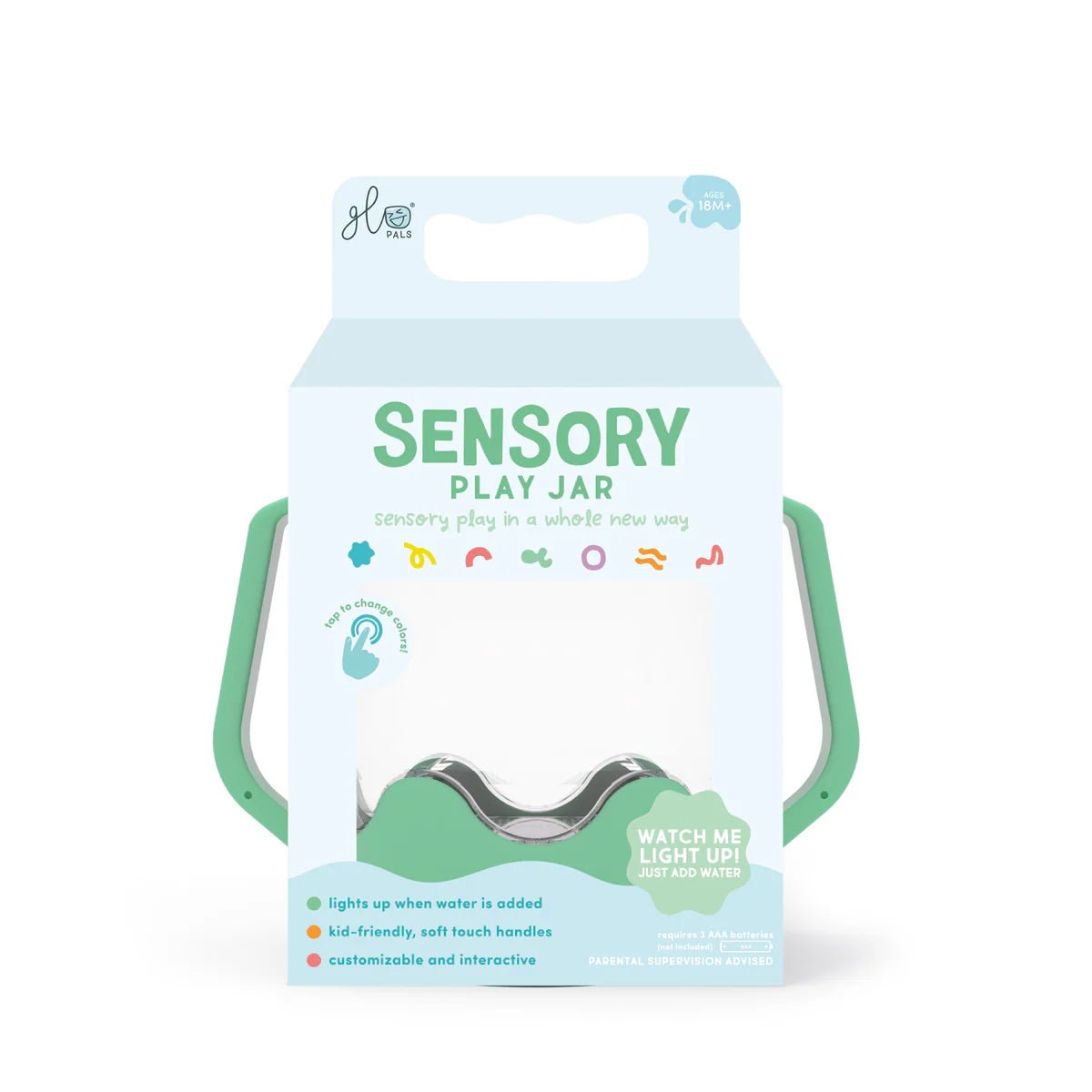 Glo Pals - Sensory Play Cup - Groen - Playlaan