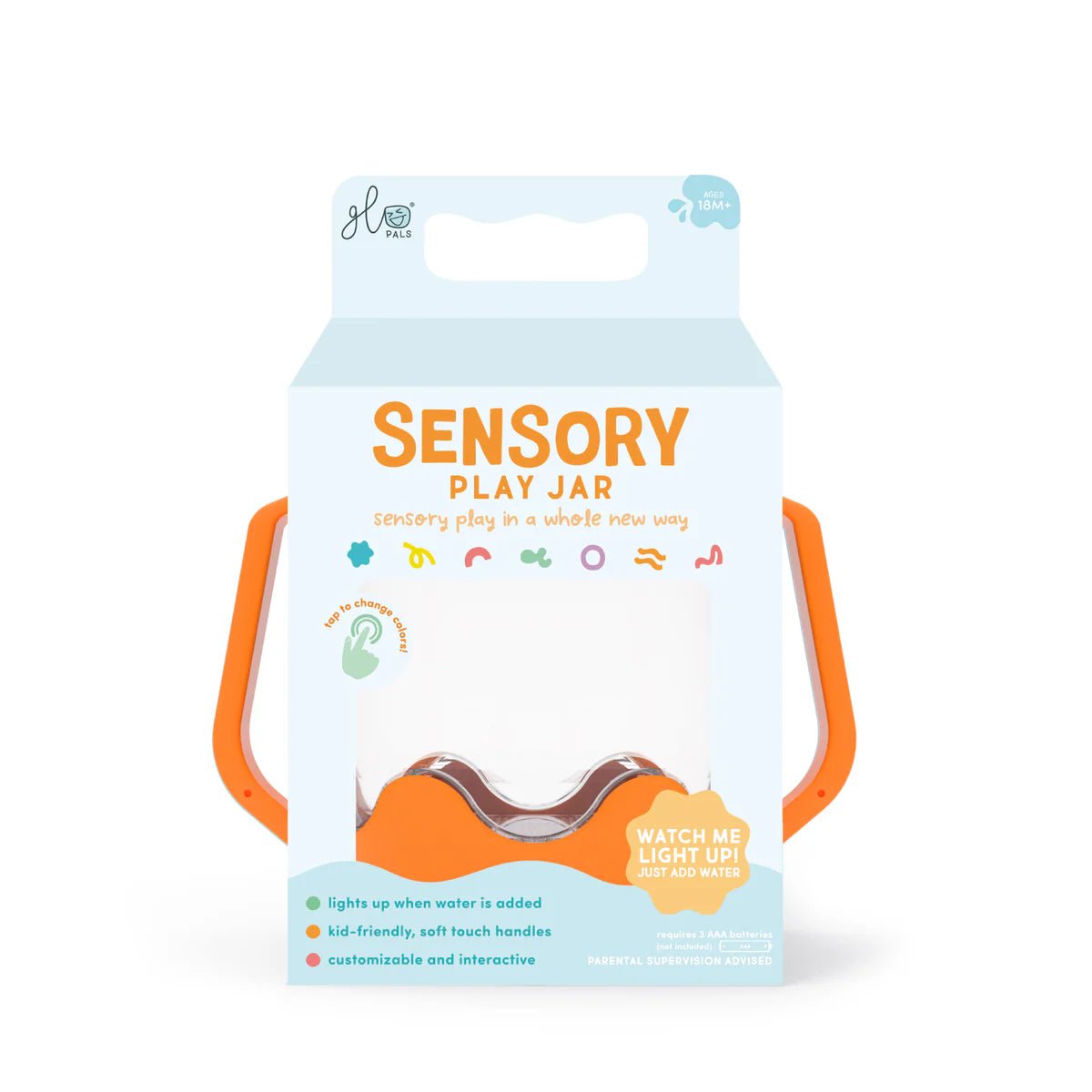 Glo Pals - Sensory Play Cup - Oranje - Playlaan