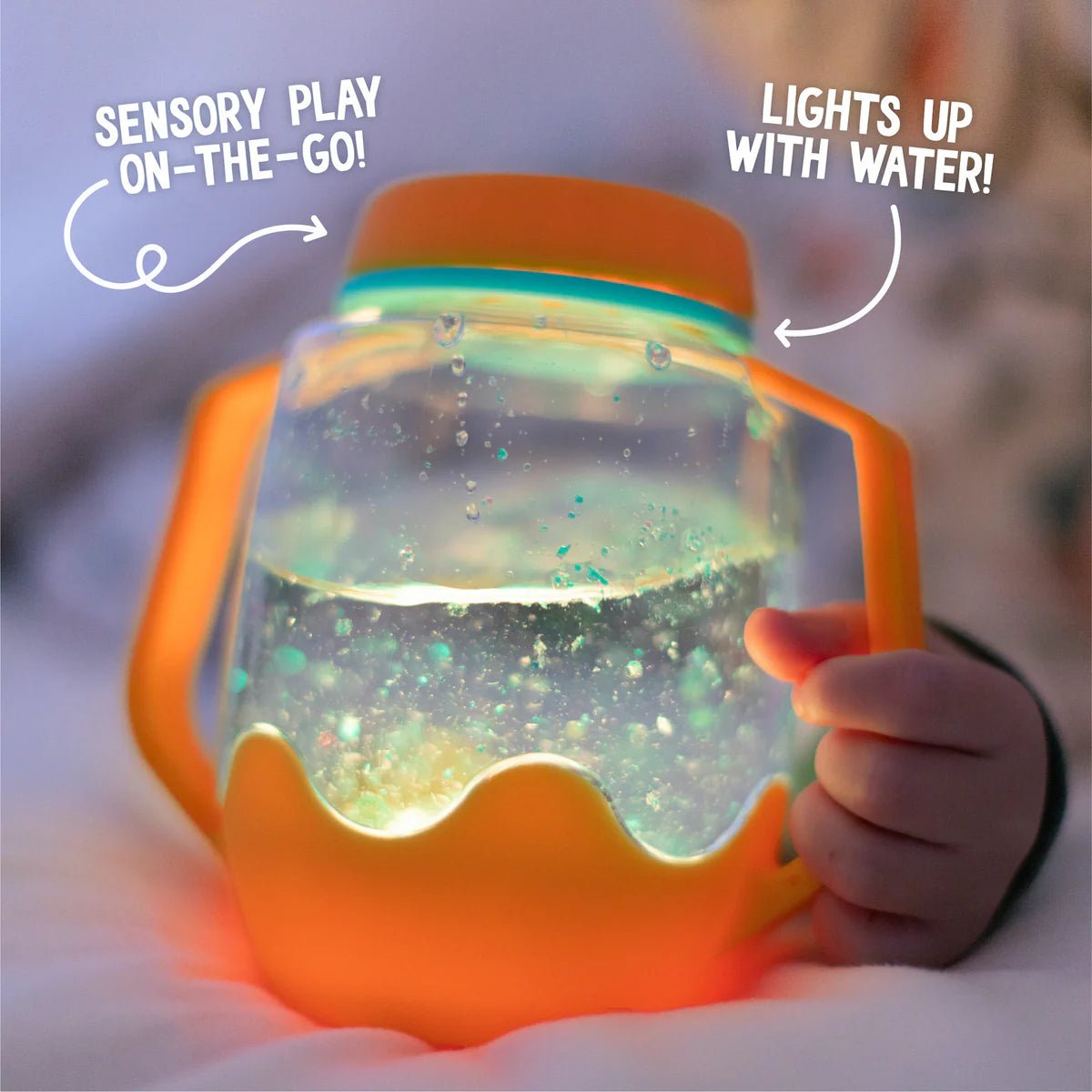 Glo Pals - Sensory Play Cup - Oranje - Playlaan