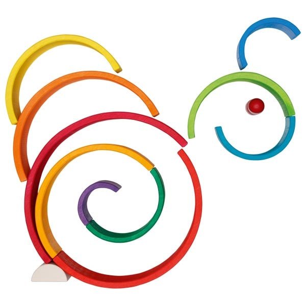Goki - Goki Evolution Houten Regenboog Bouwblokken - Playlaan