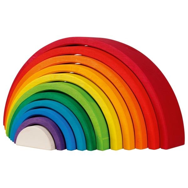 Goki - Goki Evolution Houten Regenboog Bouwblokken - Playlaan