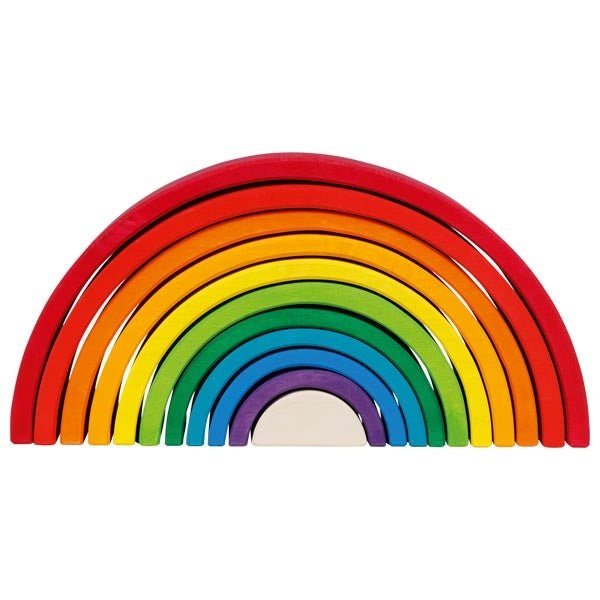 Goki - Goki Evolution Houten Regenboog Bouwblokken - Playlaan