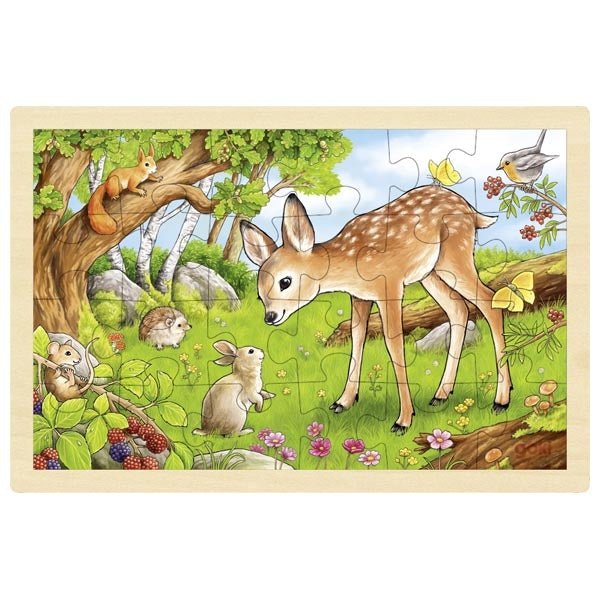 Goki - Goki - Hertenkalf puzzel - Playlaan