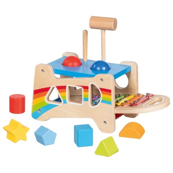 Goki - Goki - Houten Hamerbank met Xylofoon - Playlaan
