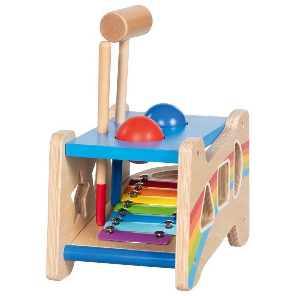 Goki - Goki - Houten Hamerbank met Xylofoon - Playlaan