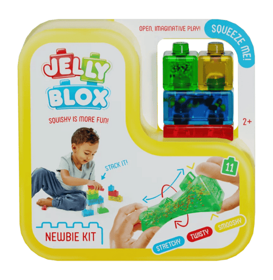 Goliath - Jelly Blox - Newbie Kit - Sensorische Bouwblokken 11st - Playlaan