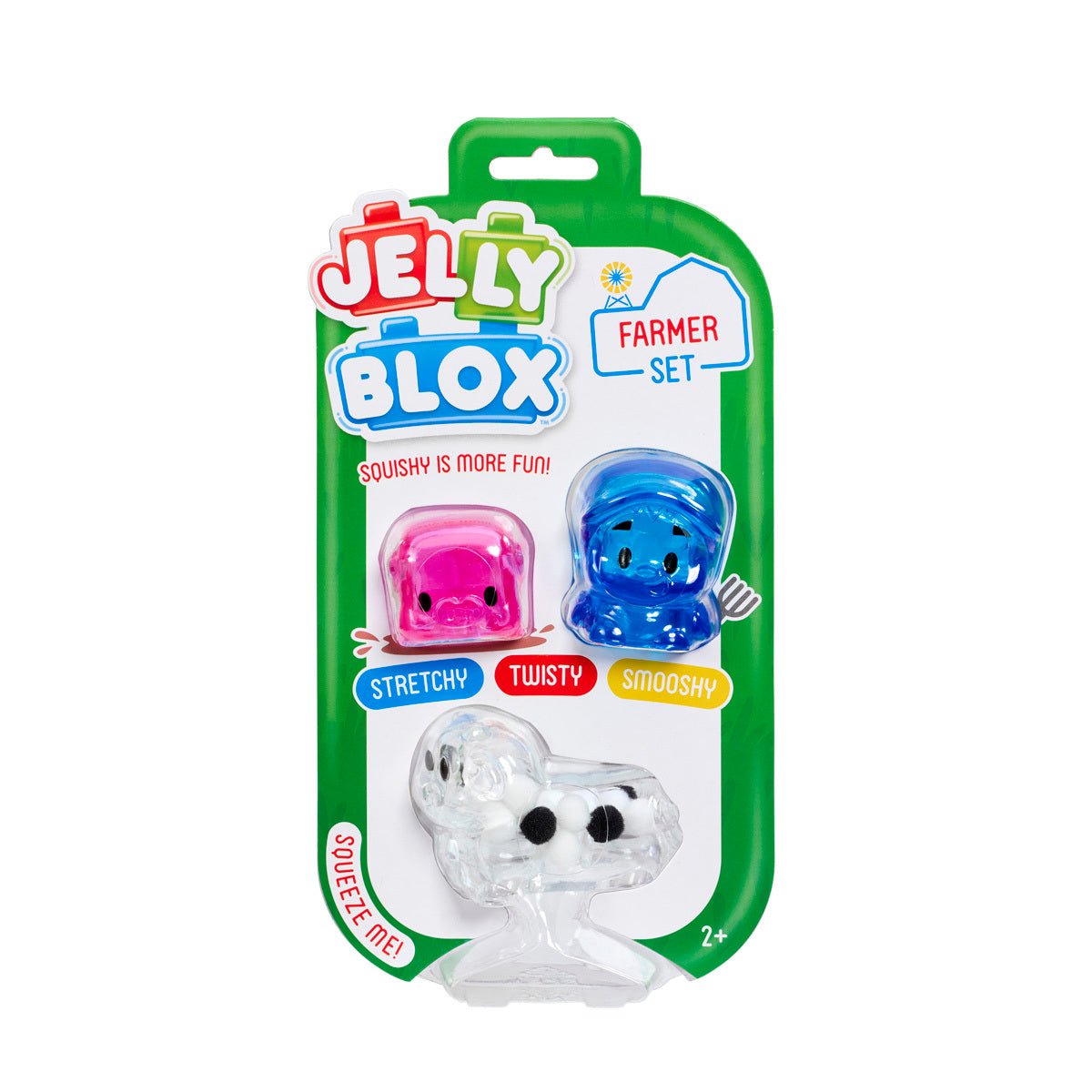 Goliath - Jelly Blox - Sensorische blokken Farm Friends Assorti 3st - Goliath - Playlaan
