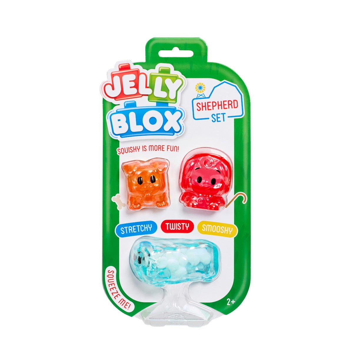 Goliath - Jelly Blox - Sensorische blokken Farm Friends Assorti 3st - Goliath - Playlaan