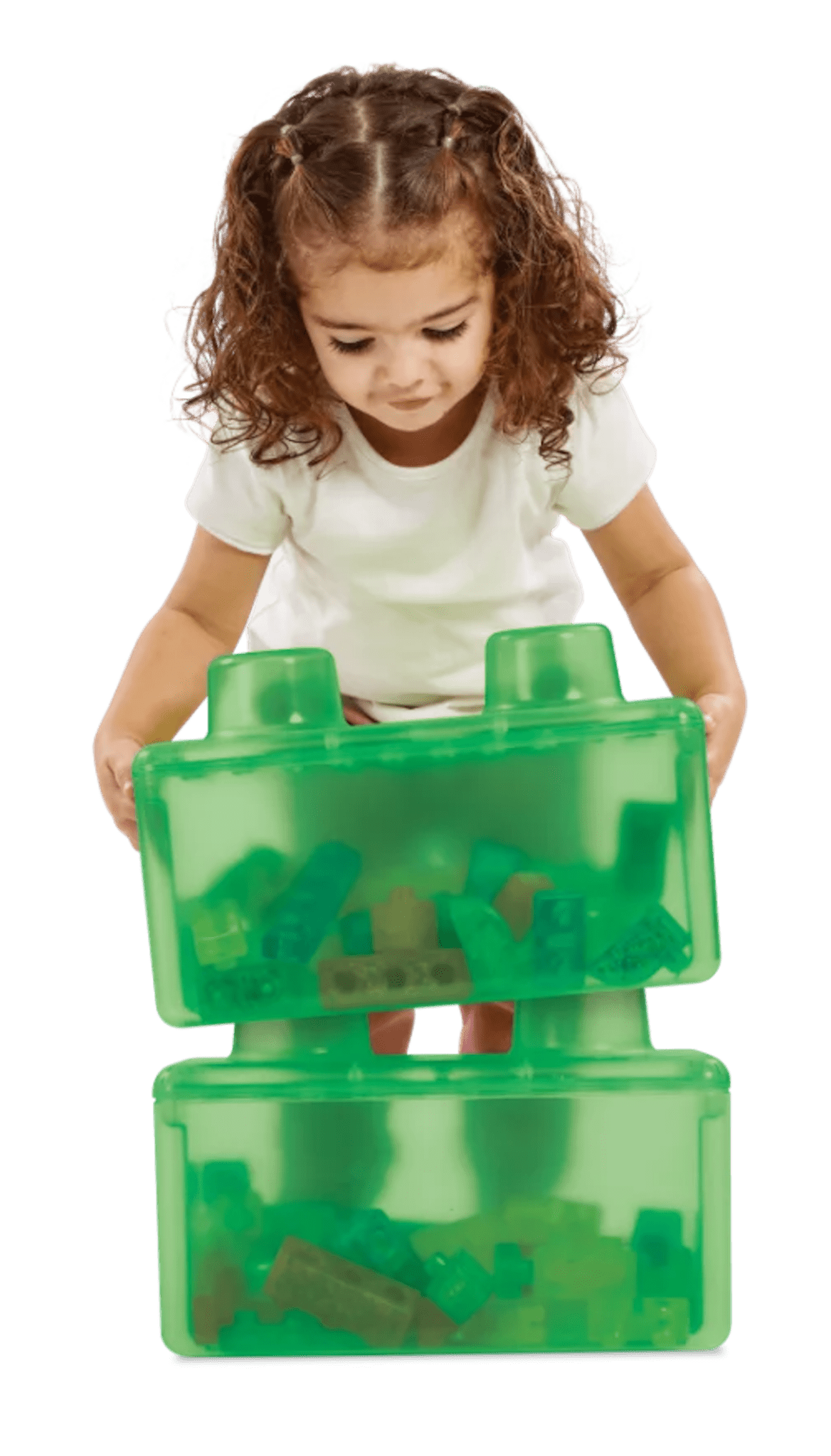 Goliath - Jelly Blox - Stash & Stack (2 - in1 opbergdoos) - Sensorische Bouwblokken 30st - Playlaan