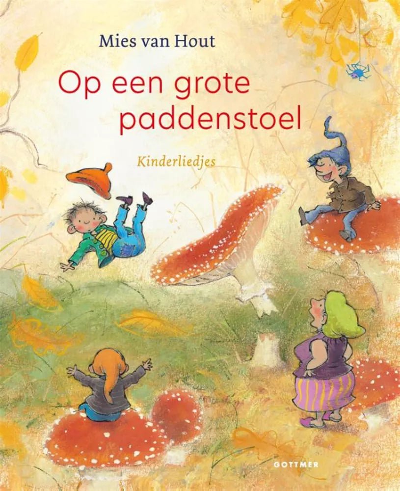 Gottmer - Gottmer - Op een Grote Paddenstoel – Kartonboekje - Playlaan