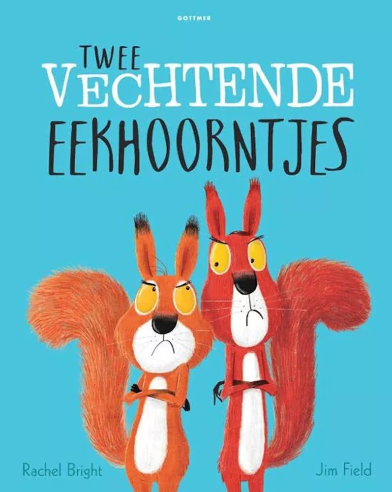Gottmer - Gottmer - Twee Vechtende Eekhoorntjes – Prentenboek - Playlaan