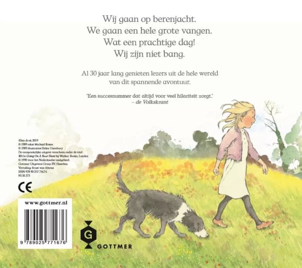 Gottmer - Gottmer - Wij Gaan op Berenjacht – Prentenboek van Karton - Playlaan