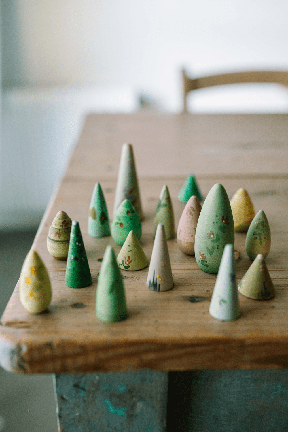 Grapat - Grapat - Houten Bos bomen (18st) - Playlaan