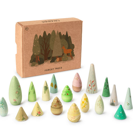 Grapat - Grapat - Houten Bos bomen (18st) - Playlaan