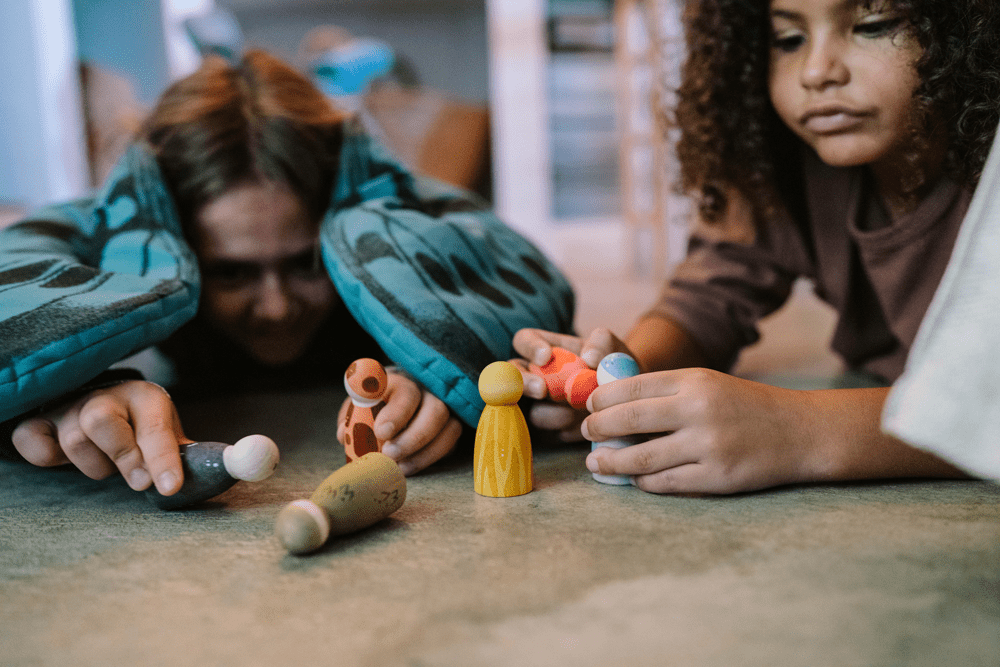 Grapat - Grapat - Nins Dieren houten poppetjes (6st) - Playlaan