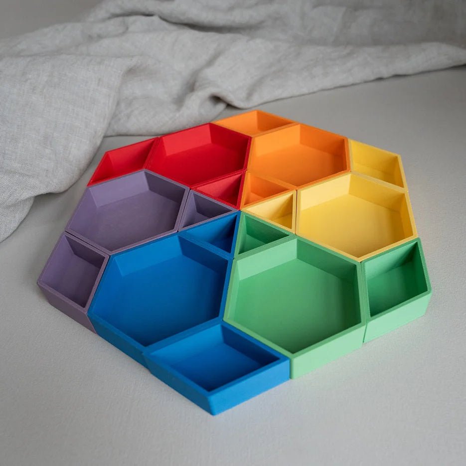 Grennn - Grennn - Mandigo speelbakjes – regenboog starterset - Playlaan