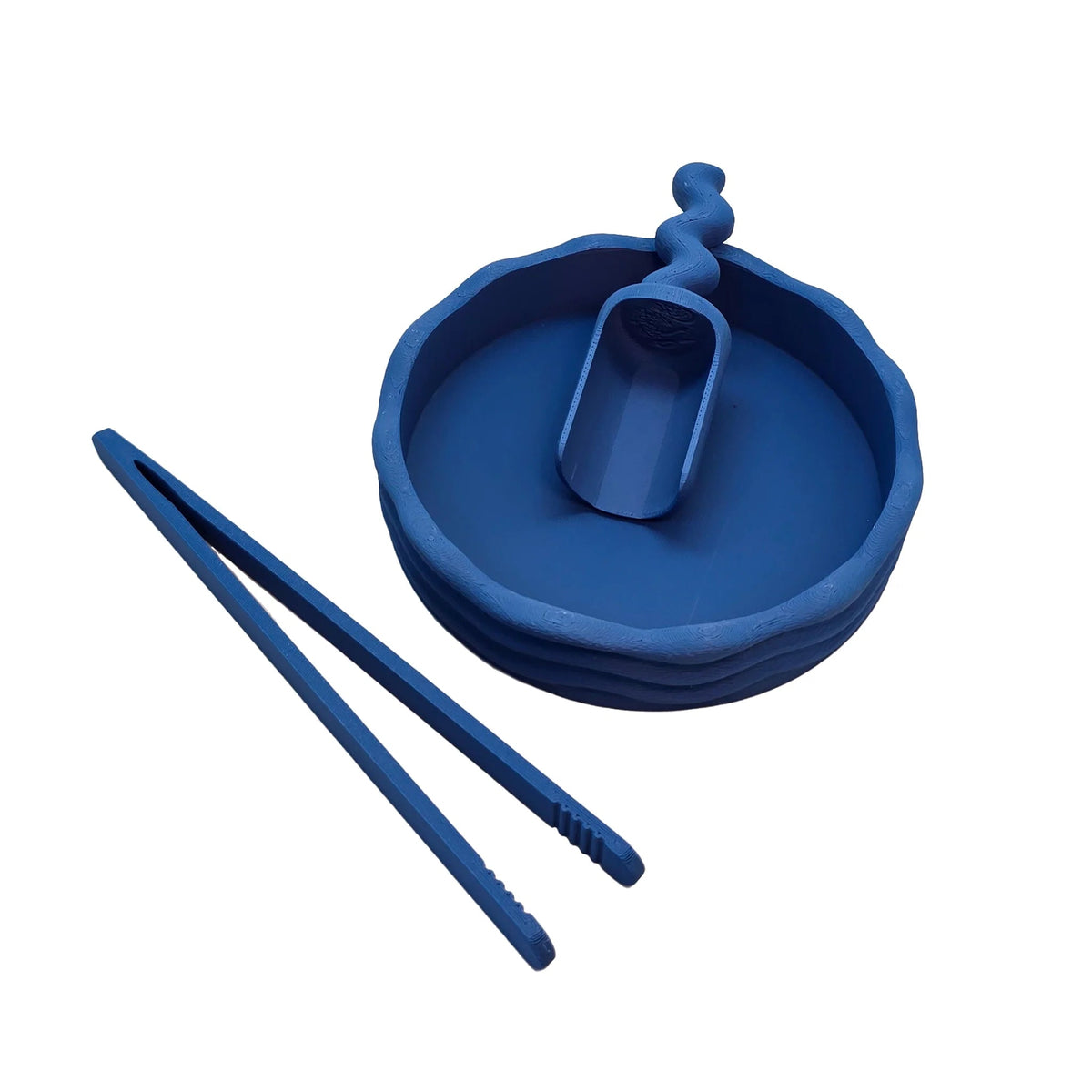 Grennn - Grennn - Sensorische speelset schepje, bakje, picet - Blauw - Playlaan