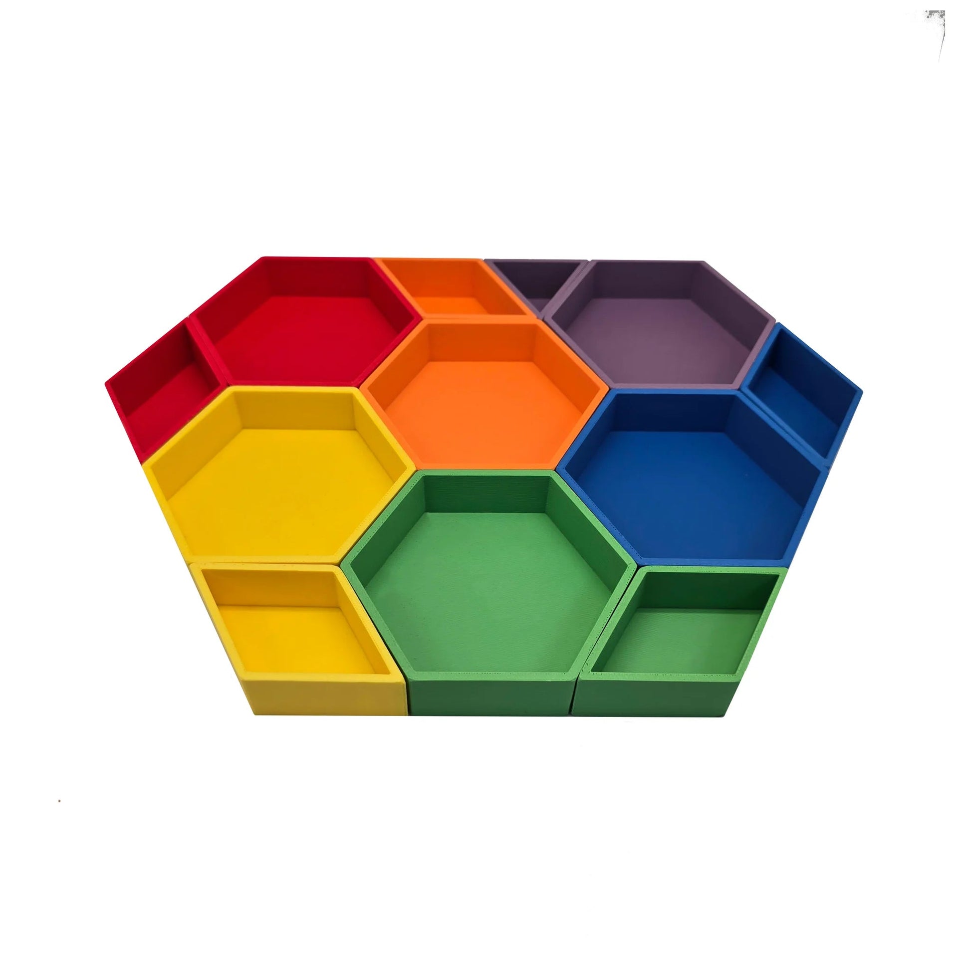 Grennn - Grennn - Speelbakje mandigo zeshoekig - blauw - Playlaan