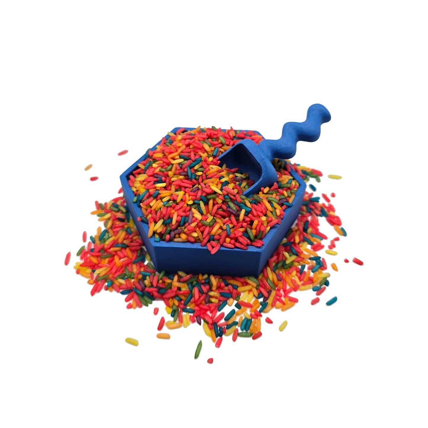 Grennn - Grennn - Speelbakje mandigo zeshoekig - blauw - Playlaan