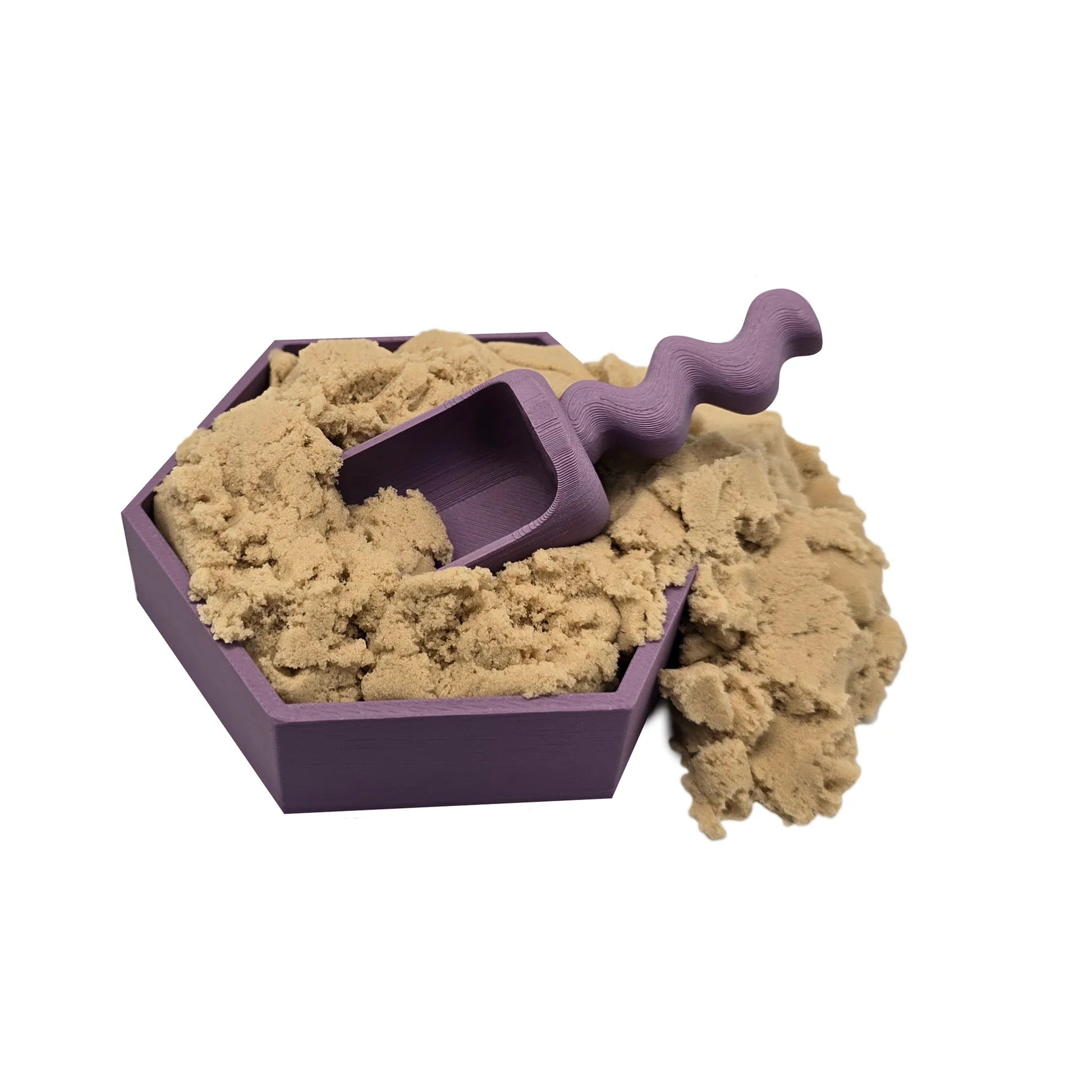 Grennn - Grennn - Speelbakje mandigo zeshoekig - paars - Playlaan