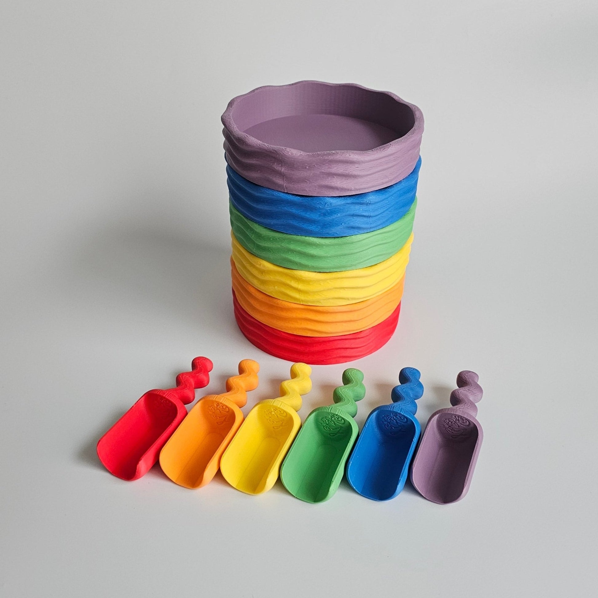 Grennn - Grennn - Speelbakje met schepjes set - classic - Playlaan