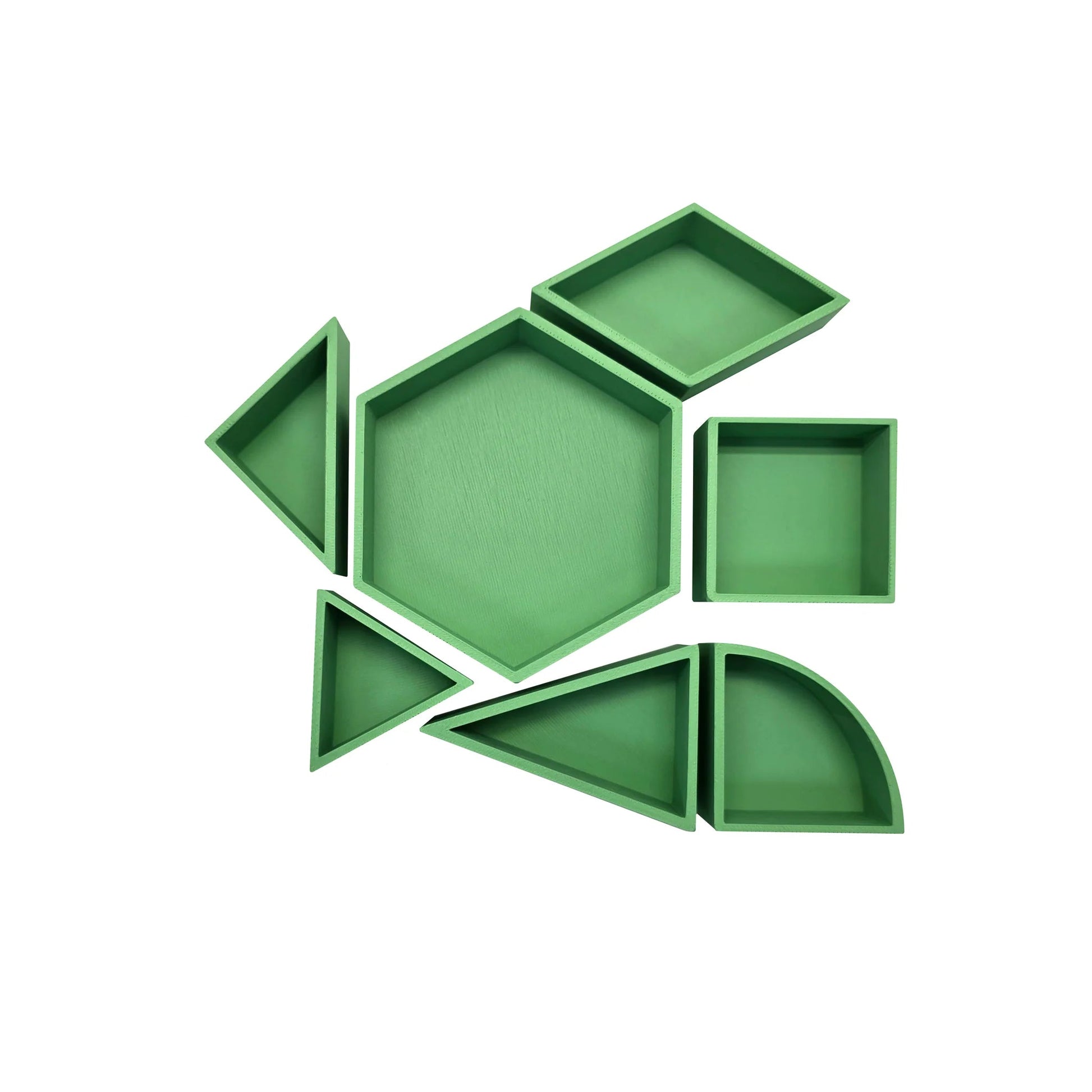 Grennn - Grennn - Speelbakje zeshoek groen (1st) - Mandigo - Playlaan