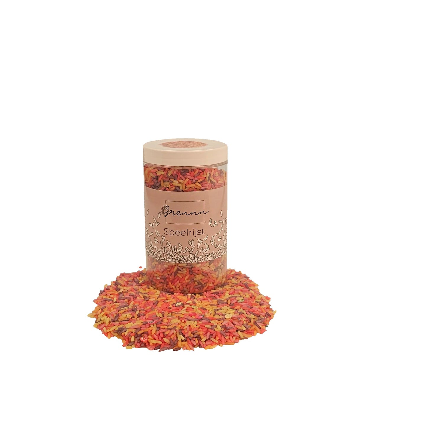 Grennn - Speelrijst mix - Fruit 300g - Playlaan