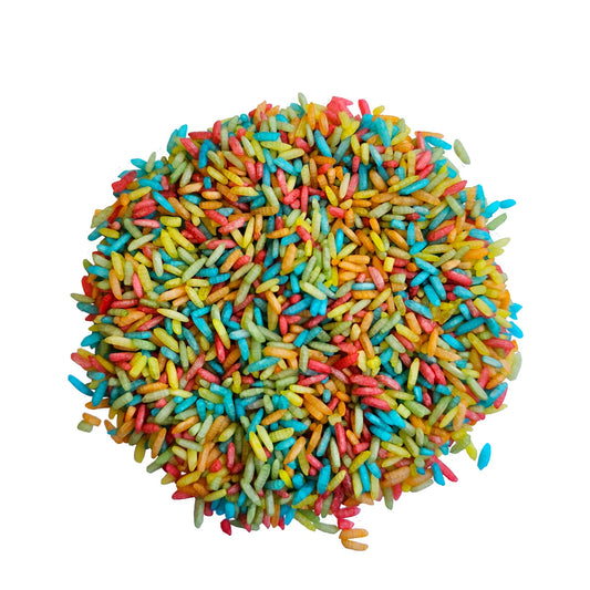 Grennn - Speelrijst mix - Regenboog 300g - Playlaan