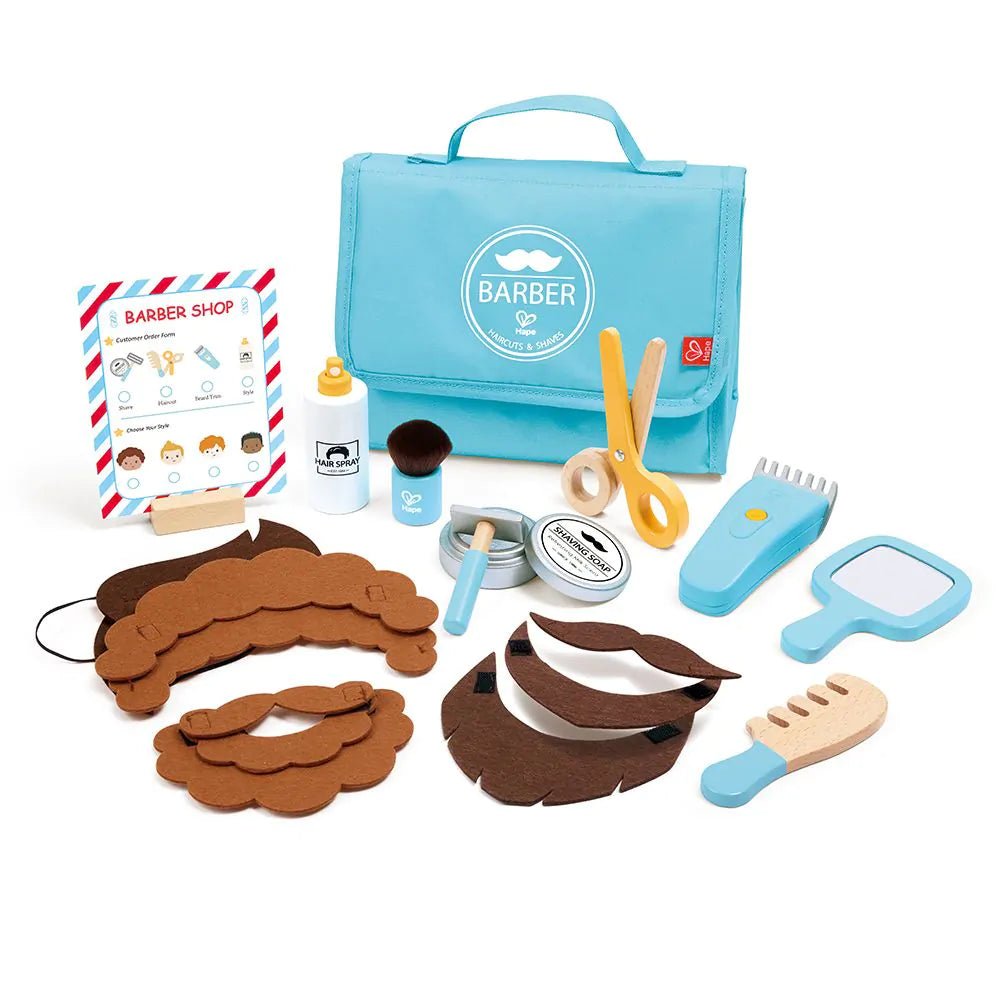 Hape - Hape - Barbershop speelset voor kinderen - Snip & Style - Playlaan
