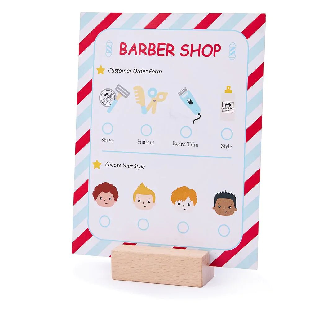 Hape - Hape - Barbershop speelset voor kinderen - Snip & Style - Playlaan