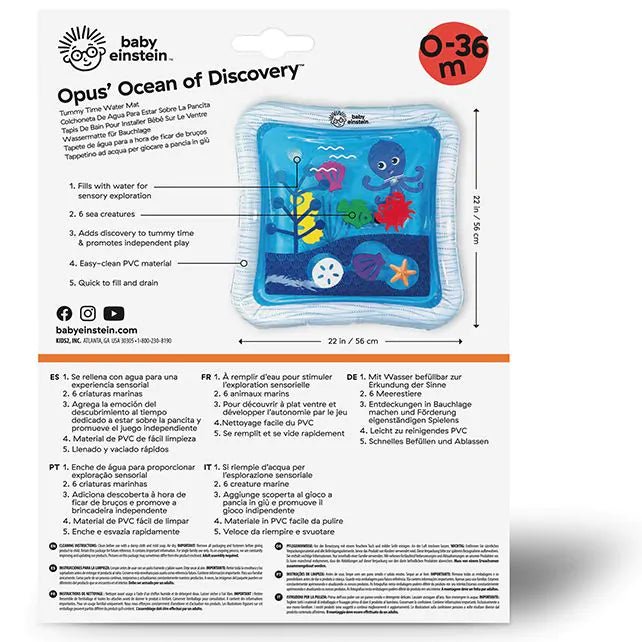 Hape - Hape - Buikwatermat Opus Ocean of Discovery - Baby Einstein - Playlaan