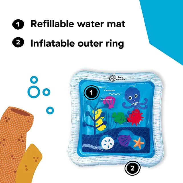 Hape - Hape - Buikwatermat Opus Ocean of Discovery - Baby Einstein - Playlaan