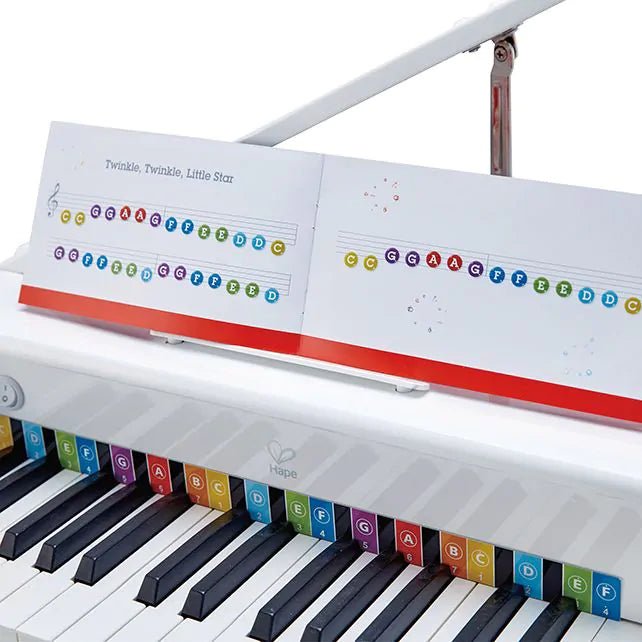 Hape - Hape - Deluxe Grand Piano (White) - Playlaan