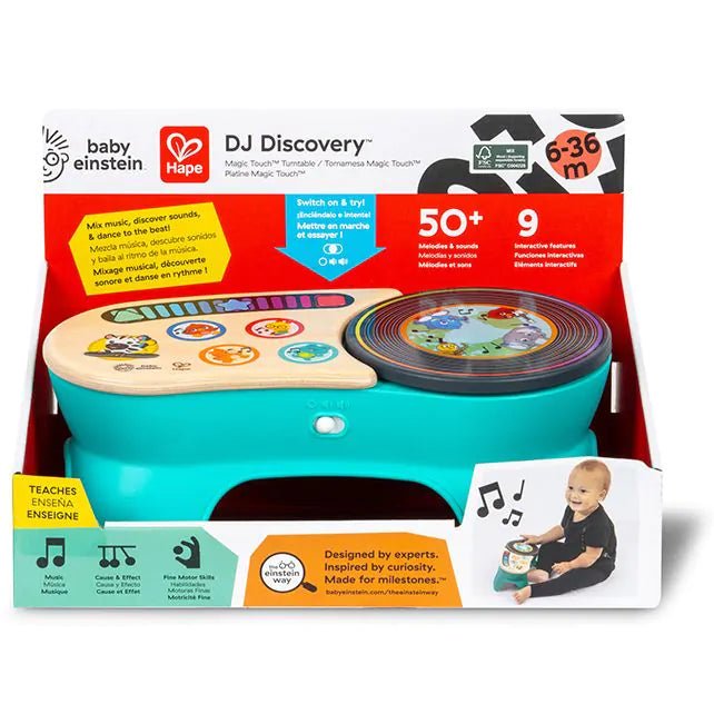 Hape - Hape - DJ Discovery Magic Touch Draaitafel - Baby Einstein - Playlaan
