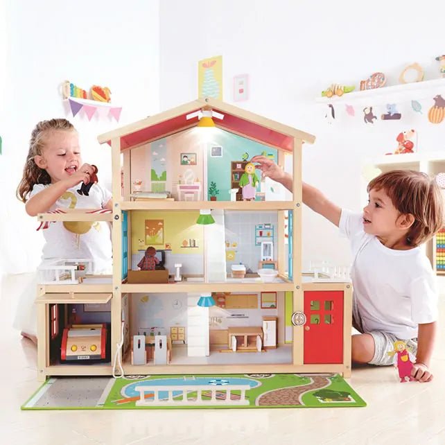Hape - Hape - Doll Family Mansion - Playlaan
