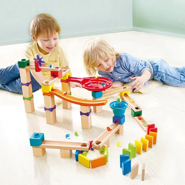 Hape - Hape - Knikkerbaan Marble Rally Block Set - Playlaan