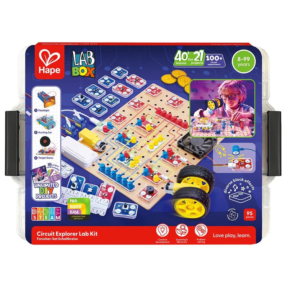 Hape - Hape - LabBox Circuit Explorer Lab Kit - Playlaan