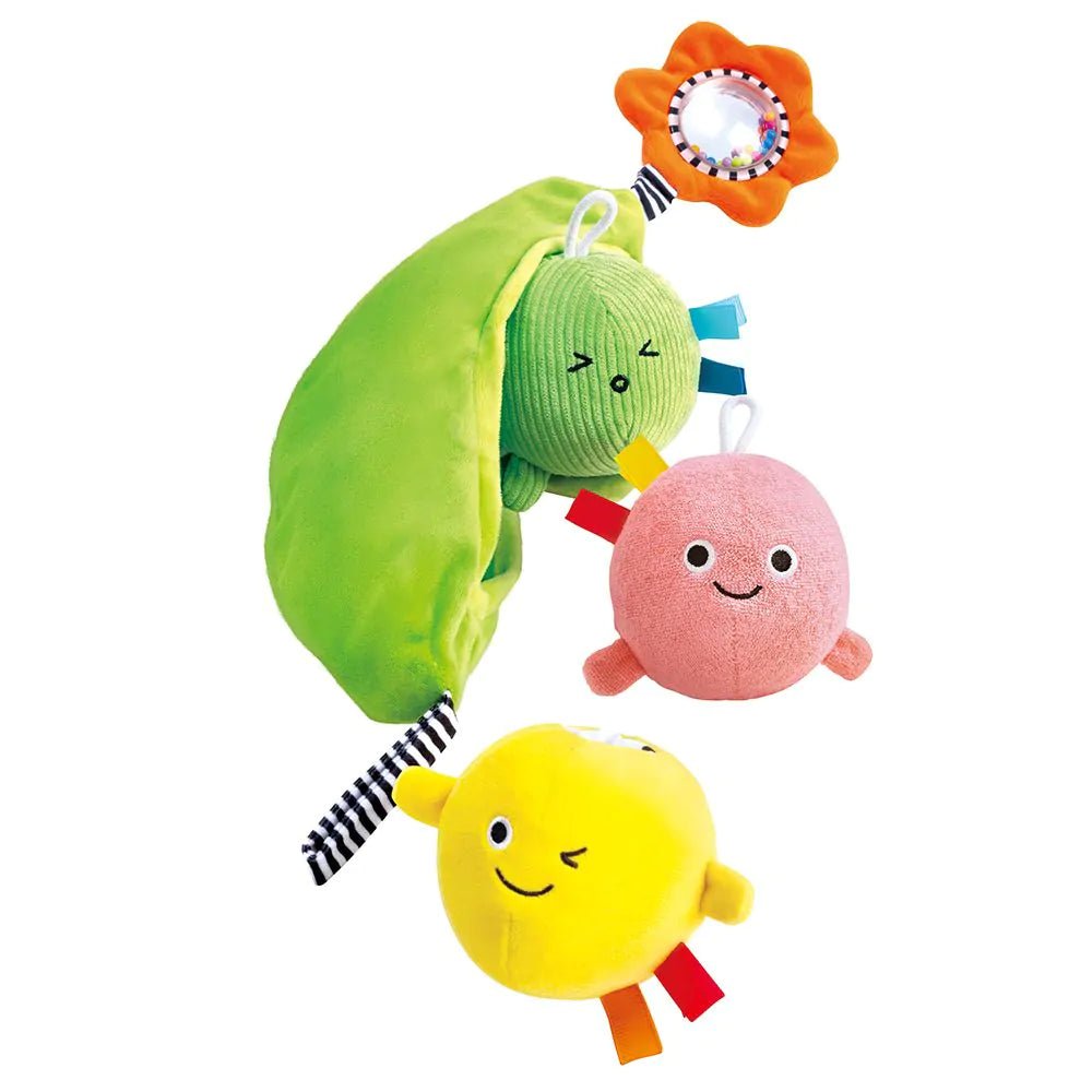 Hape - Hape - Pea Pod Pals baby knuffelset - Playlaan