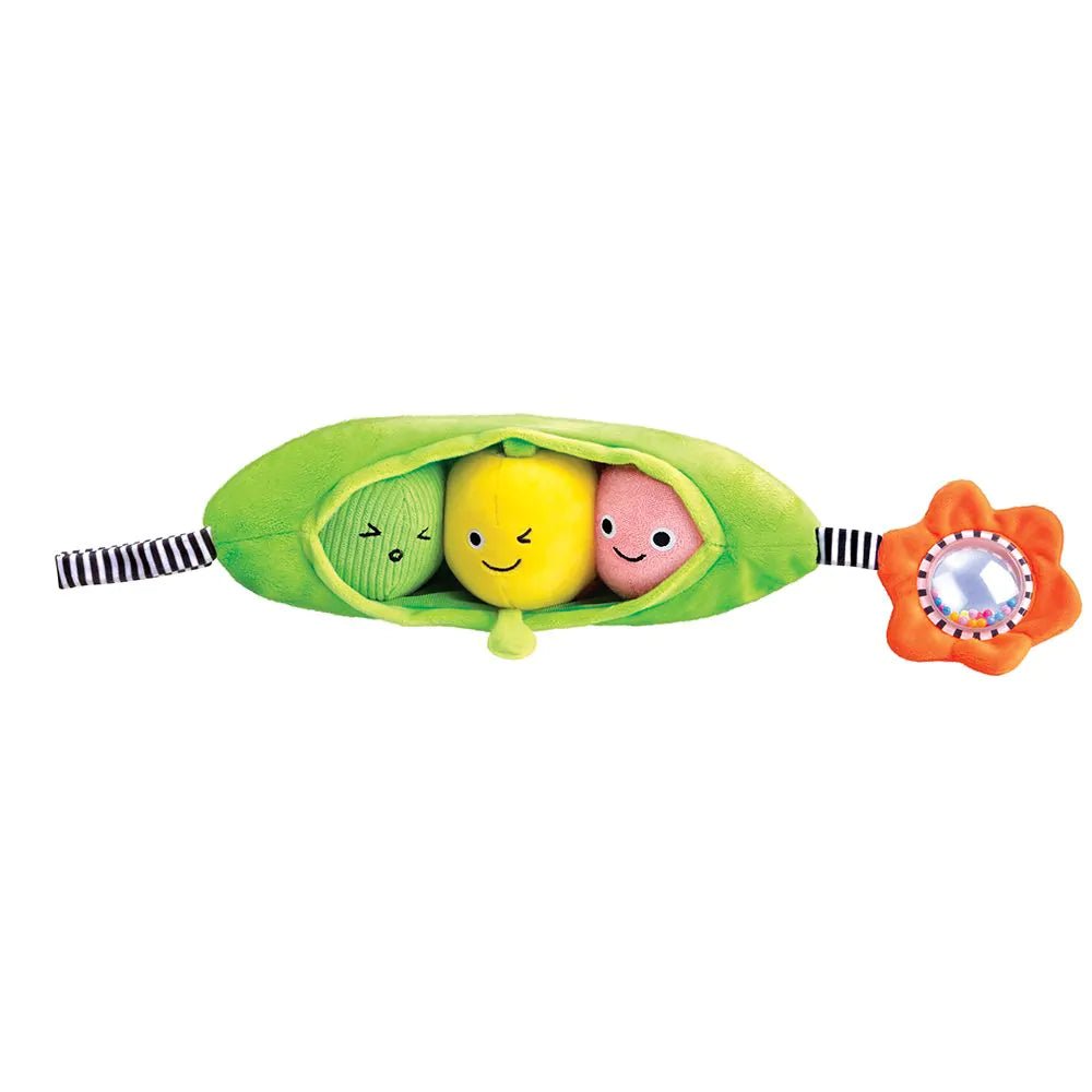 Hape - Hape - Pea Pod Pals baby knuffelset - Playlaan