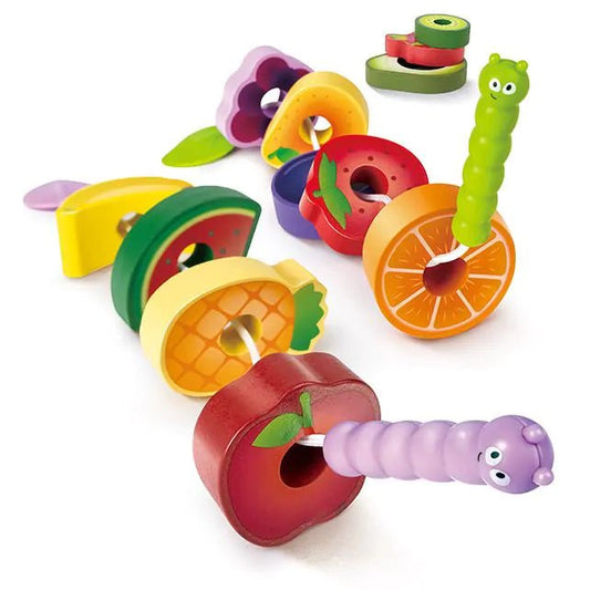 Hape - Hape - Rijgset Rups Fruitfeest - Playlaan