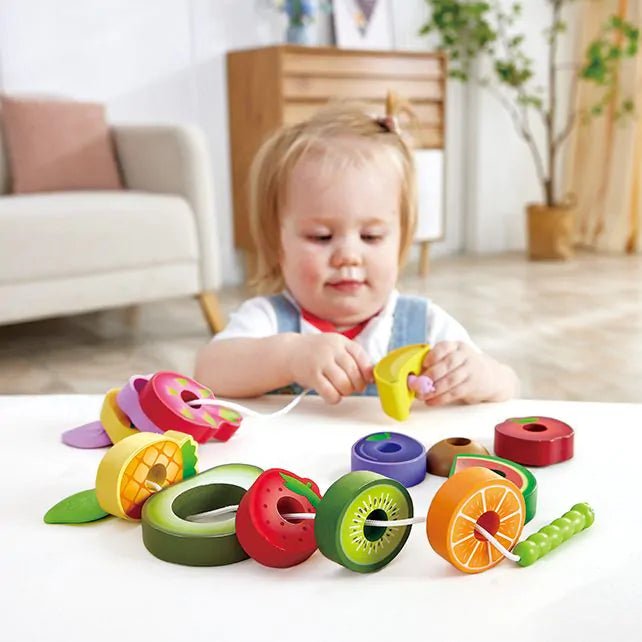 Hape - Hape - Rijgset Rups Fruitfeest - Playlaan