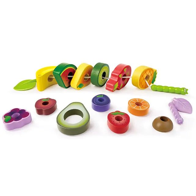 Hape - Hape - Rijgset Rups Fruitfeest - Playlaan