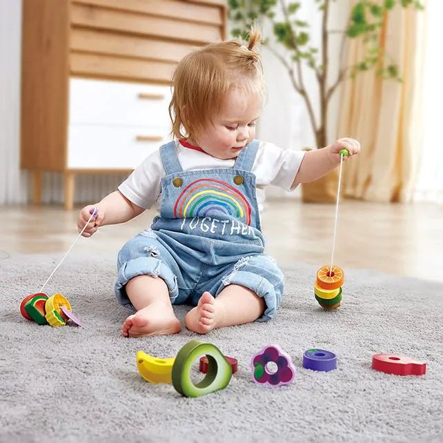 Hape - Hape - Rijgset Rups Fruitfeest - Playlaan